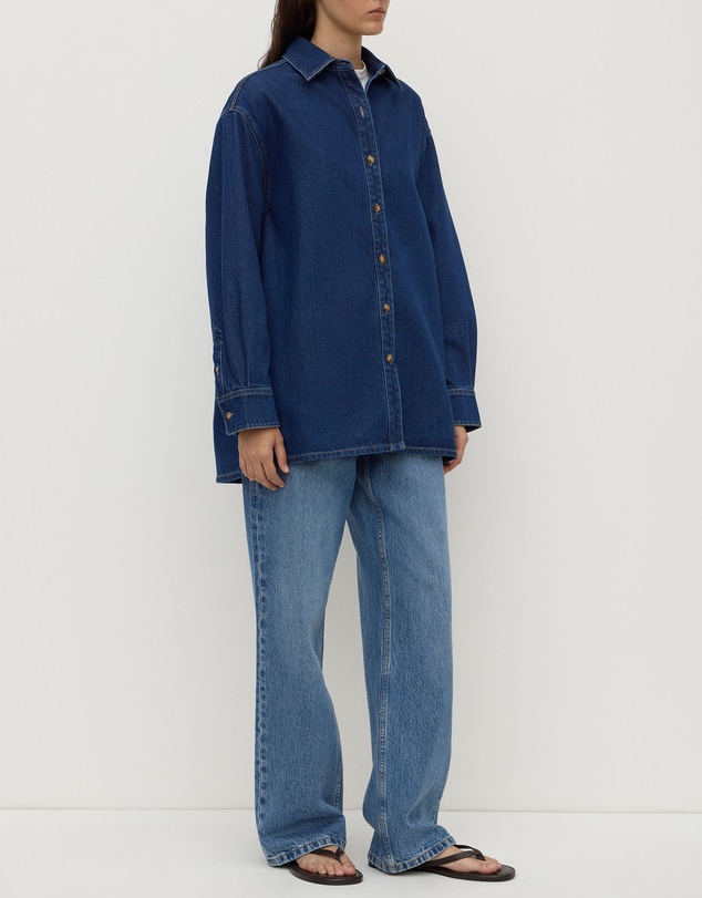 Assembly Label - Freya Denim Overshirt