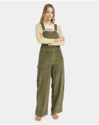 Billabong - Womens Vacay Cord Overall