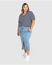 Love Your Wardrobe - Cassie Stripe Tee