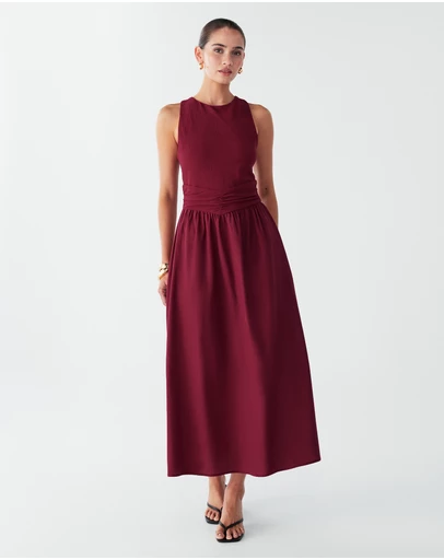 BWLDR - Linda Midi Dress