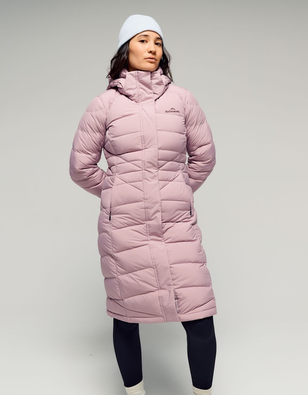 Kathmandu - Winterburn Down Puffer 600 Fill Longline Warm Winter Coat