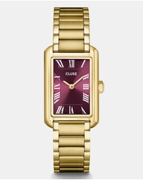 Cluse - Belisenna Watch Steel, Wine, Gold Colour