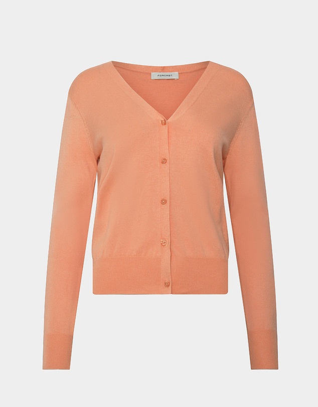 Forcast - Nicolette V-Neck Knit Cardigan