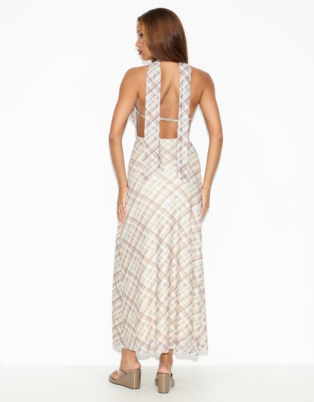 Dazie - Temptation Scarf Detail Maxi Dress