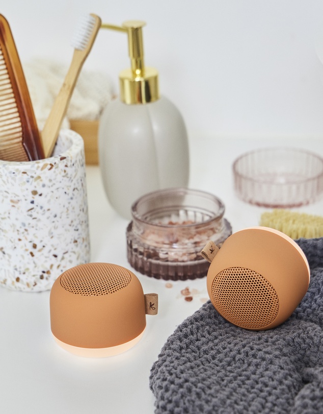 Kreafunk - Kreafunk Alight Bluetooth Speaker - Waffle Orange