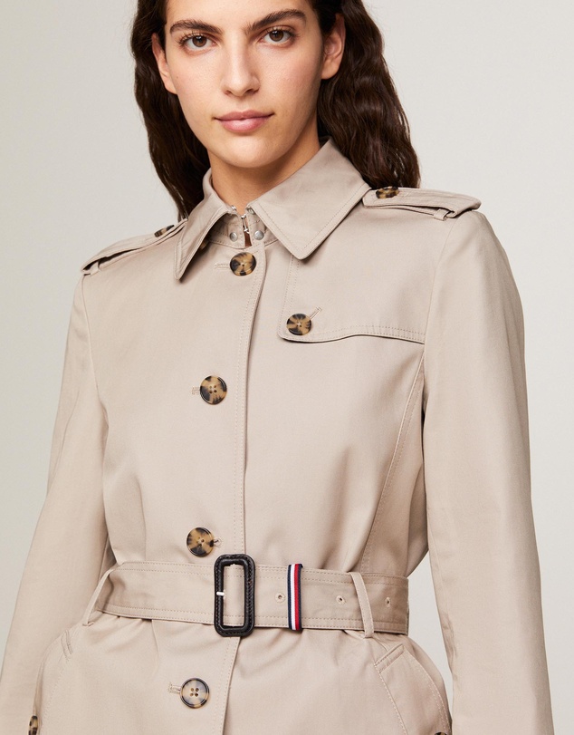 Tommy Hilfiger - Heritage Single Breasted Trench Coat