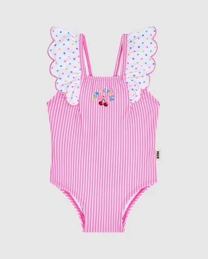 Huxbaby - Bon Voyage Sleeveless Frill Swimsuit - Babies-Teens