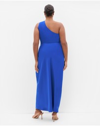 City Chic - Joy One Shoulder Maxi Dress