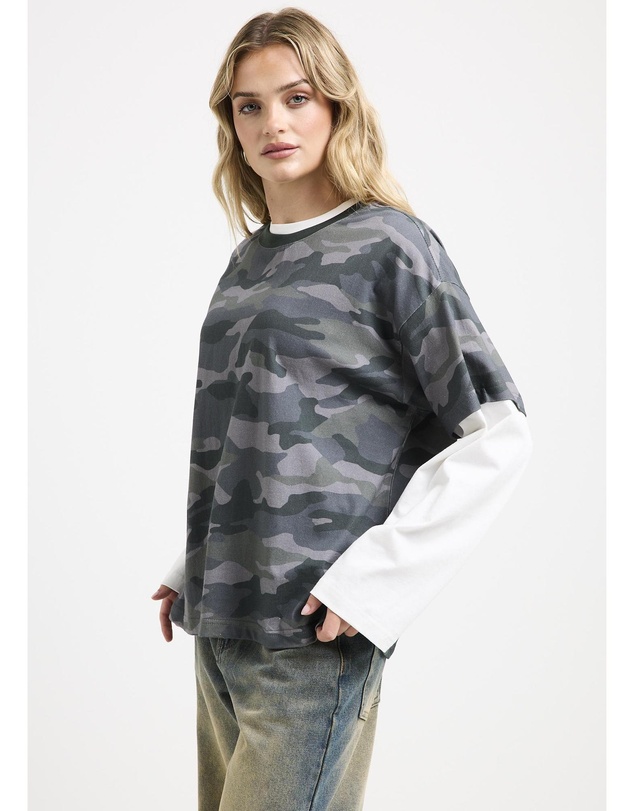 Insight - Indy Double Layer Camo Shirt