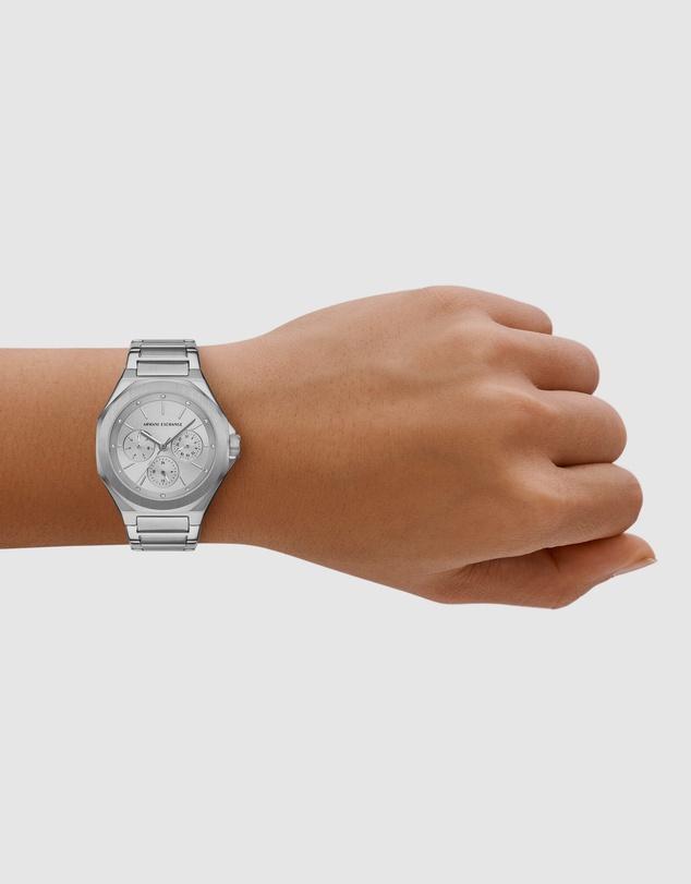 Armani Exchange - Silver Chronograph Watch