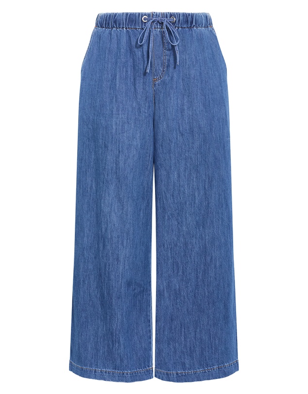 City Chic - Plus size Tiana Cotton Denim Pant - light wash