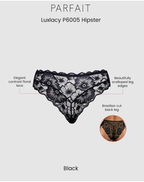 Parfait - Luxlacy High Cut Lace Brief