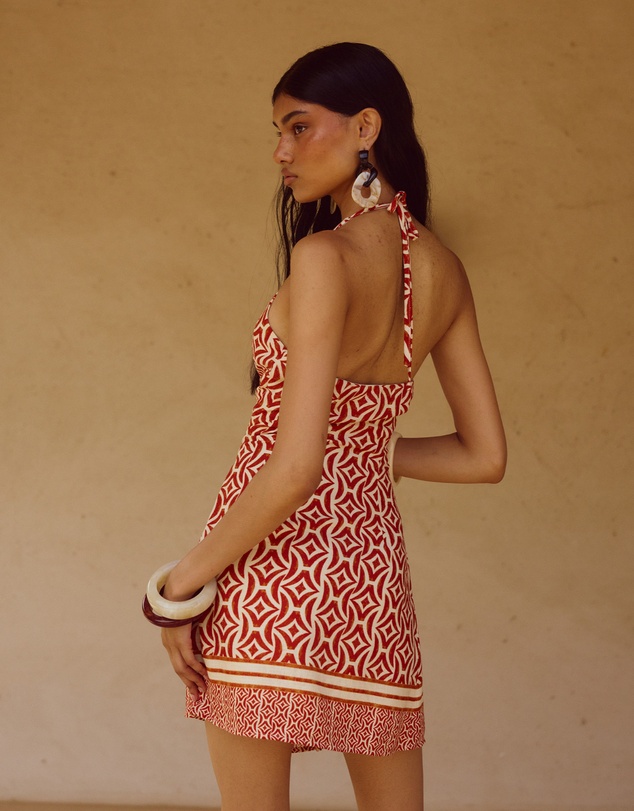 Seven Wonders - Alara Halter Mini Dress