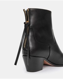 ARKET - Leather Ankle Boots - Women's