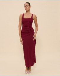 CHANCERY - Eloise Cross Front Square Neck Dress