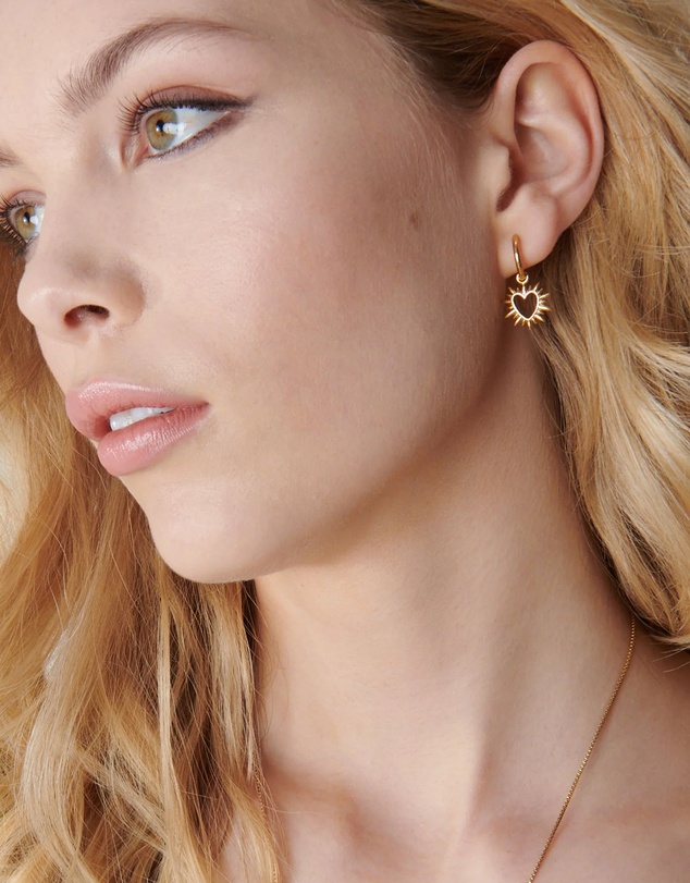 Rachel Jackson - Electric Love Huggie Hoop Earrings
