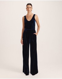 SABA - Lea Velvet Pleat Front Pant