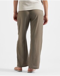Ripe Maternity - Indi Wide Leg Linen Pant