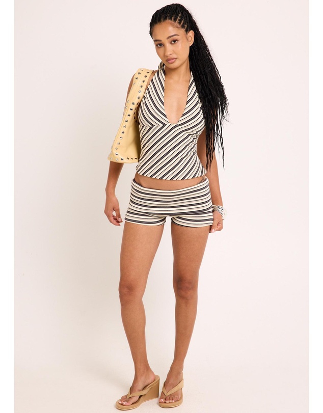 Insight - Danni Stripe Halter Top