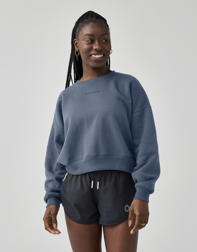 Brooks - Movement Cropped Sweatshirt