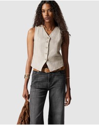 & Other Stories - Tailored Linen Waistcoat