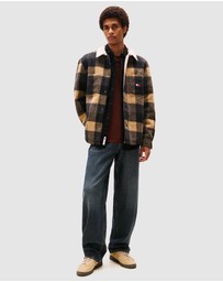 Tommy Jeans - Check Teddy Overshirt