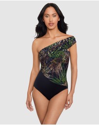 Magicsuit - Nighthawk Goddess One Shoulder Tummy Control Swimsuit