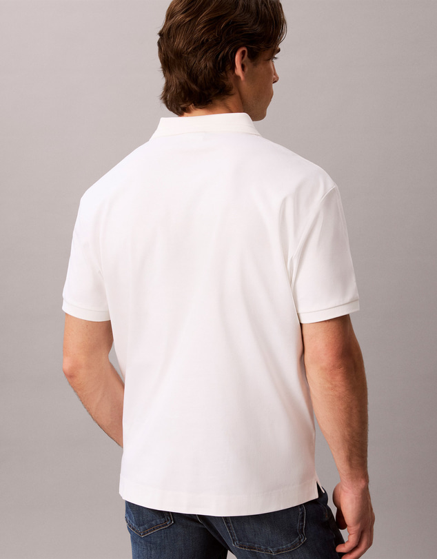 Calvin Klein - Mercerized Double Knit Cotton Polo