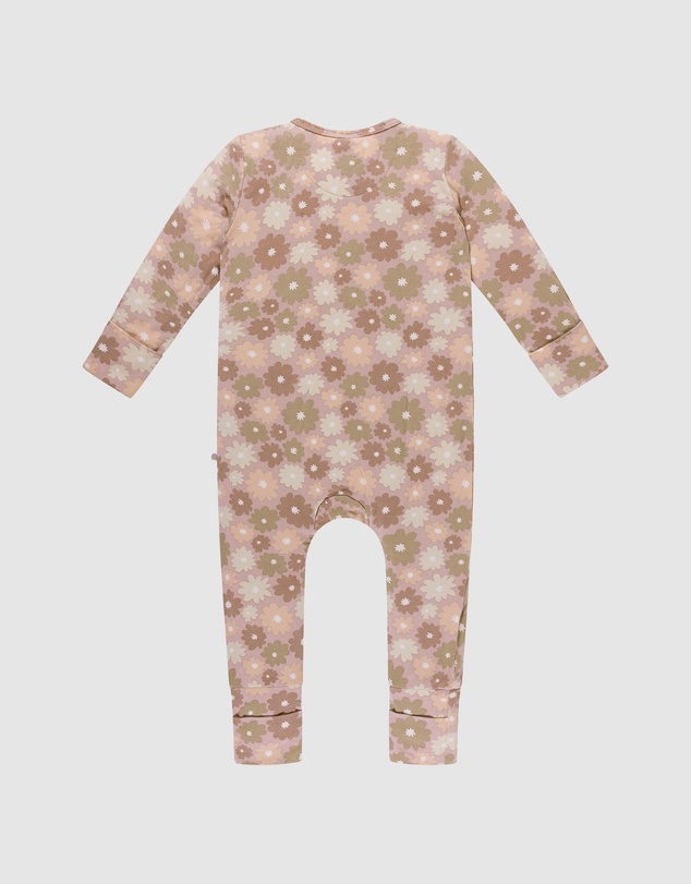 Kynd Baby - Day Or Night Onesie in Bold Floral