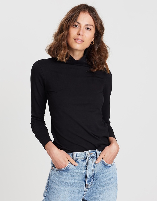 People Tree - Laila Roll Neck Top