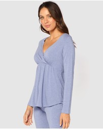 Bamboo Body - Cross Front PJ Top