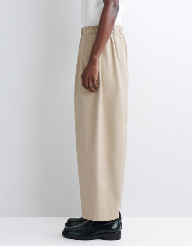 COS - Cotton Cropped Relaxed-Fit Barrel Leg Trousers