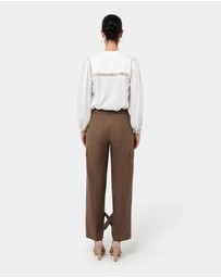 Forcast - Giorga Lace Trim Blouse