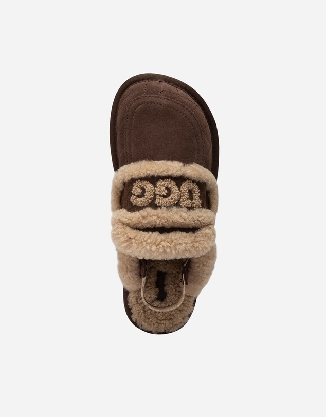 Ozwear Connection Uggs - UGG Violet Matelassé Shearling Slipper (Elastic Logo, Detachable Feature)