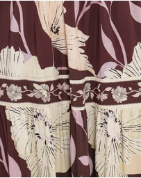 Petal & Pup - Leonor Maxi Dress - Yellow Brown Floral