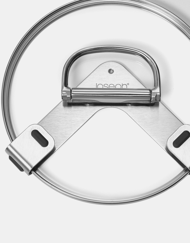 Joseph Joseph - Space Pack of 2 Stainless Steel Pan Lid Holders