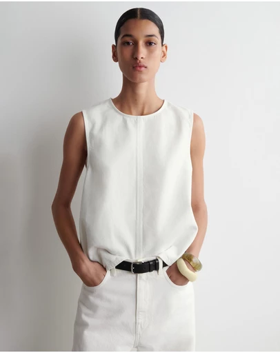 COS - Sleeveless Denim Top