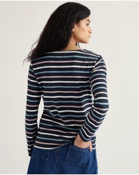 Seasalt - Seasalt Cornwall Navy Sailor Shirt