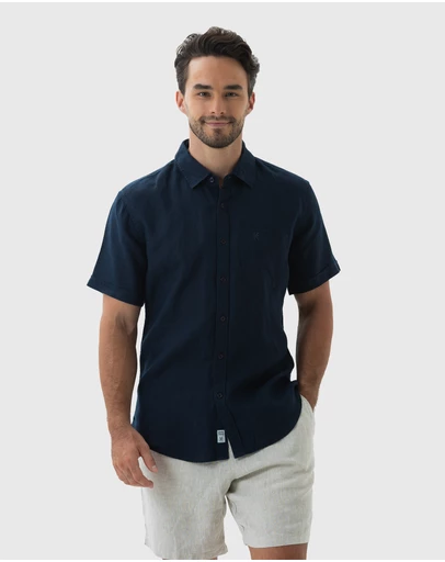 Coast Clothing - Short Sleeve Linen Shirt