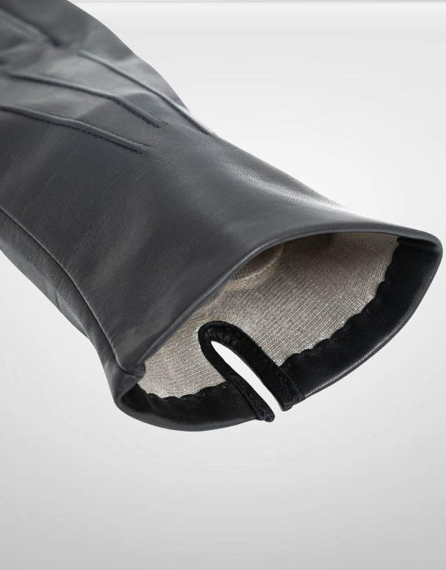DENTS - Sleek Silk Lined Leather Gloves