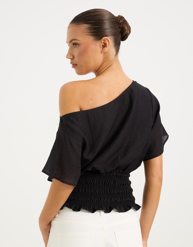 Calli - Marlow Sheer Off The Shoulder Top
