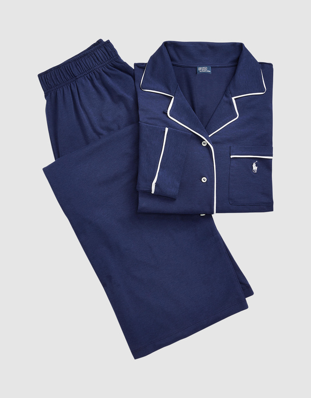 Polo Ralph Lauren - Polo Essentials Long Sleeve Cotton Jersey Pyjama Set