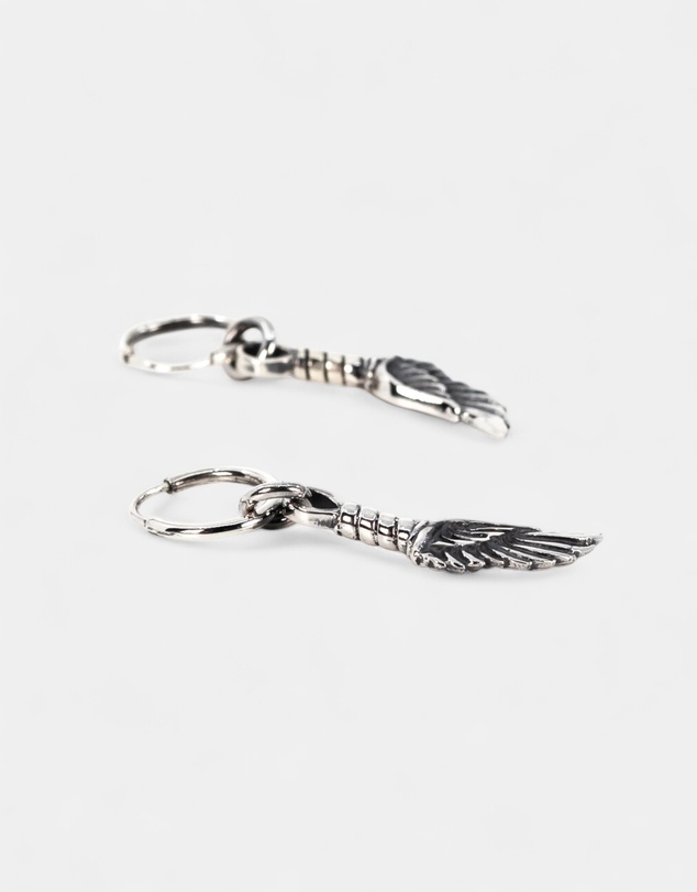 Buck Palmer - Angel Feather Earrings