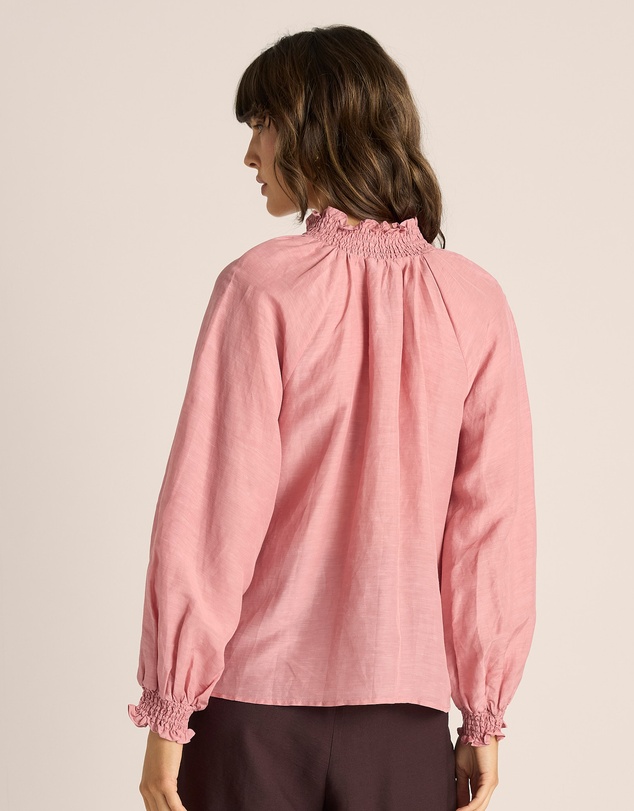 Fate + Becker - Lani Shirred Blouse