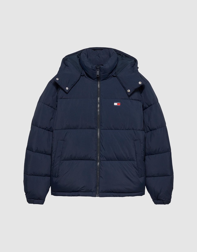 Tommy Jeans - Hooded Flag Puffer