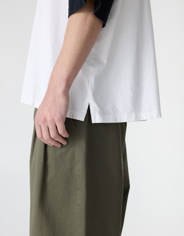 Bassike - Contrast Raglan Boxy T-Shirt