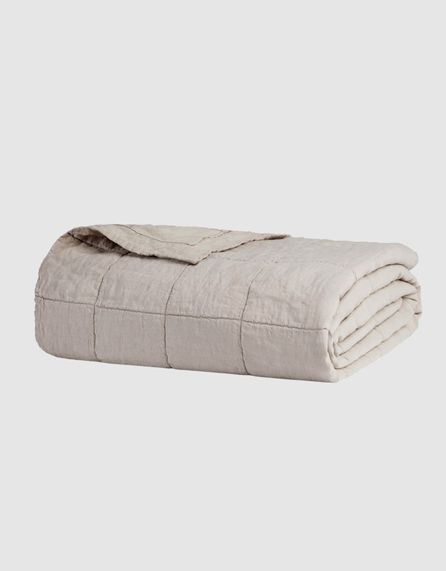Bambury - Linen Quilted Coverlet