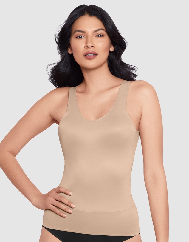 Miraclesuit Shapewear - Back Wrap Padded Cup Smoothing Posture Support Camisole