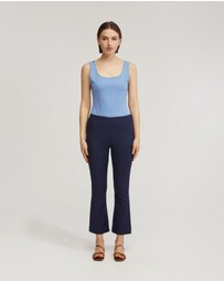 Oxford - Blade Cropped Flared Pants