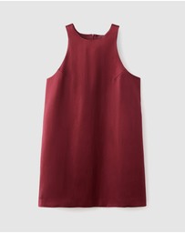 M.N.G - Satin Tie Dress